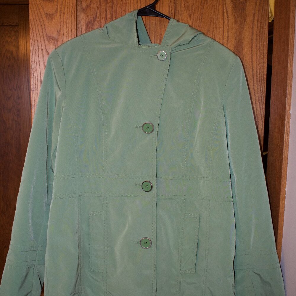 Green Rain Jacket